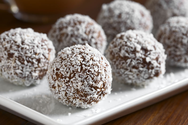 Boozy chocolate truffles